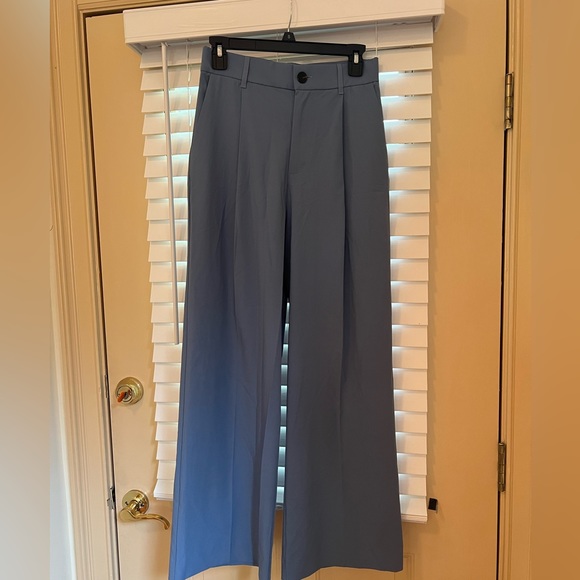 Zara Pants - Zara high waisted wide leg trousers NWT